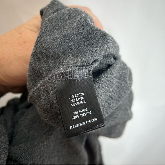 Torrid gray cropped jumpsuit V neck size 4X - Picture 10 of 11